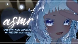 【 ROLEPLAY ASMR 】 ¡PIZZERÍA NOCTURNA te recibe COMO INVITADO ESPECIAL! ☁ | RinnaChii ASMR