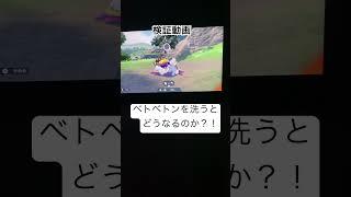 【ポケモンsv】ちょっぴりセクシーなアローラベトベトンのシャワーシーン