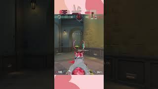 ストッピングしないと！！！！！！！！👀ブロンズ脱却までクリップ⑨@黒兎初　#shorts  #valorant