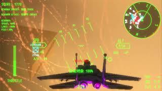 戦闘機ゲームに敵を100機出してみた結果…