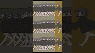 【手描き】くるくるくるくる繰り返す🌀　ループザルーム  #shorts #vtuber #創作 #アニメーション #animation