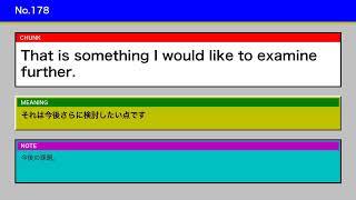 研究発表のための英語チャンク