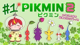 【ピクミン2】#1 初めてのSwitchでゲーム配信！【夏野星空】#新人Vtuber #夏野星空 #PIKMIN2