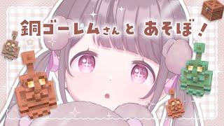 【参加型Minecraft#270】新ワールド3日目！念願の銅ゴーレムさん召喚する！！！！！