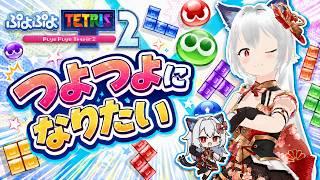 【#ぷよぷよテトリス2 】ボクもつよつよになりたい🐈【練習雑談】【恋猫 咲姫】