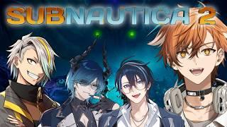 【サブノーティカ2】海でも頼れるメイカ兄貴の隣を奪い合うビビりな新人男性Vtuberたち【歌衣メイカ / 常守バトラ / 水上蒼太】【夏芽川アキ】