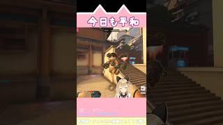 猫に会ったら鳴くしかない【オーバーウォッチ】#ow2  #shorts