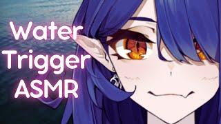 【3Dio ASMR】 Oneesan's Water Triggers For Good Sleep 【Vtuber】