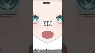 口パーツ分け完了‼️順調に進んでます！✨ #vtuber #新人vtuberと繋がりたい #個人vtuber #イラストメイキング #shorts #vtuber準備中 #live2d