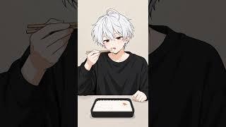 初めてぼだっこ飯食べたら米消えた… #shorts  #アニメ