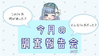 【2か月記念】第二回調査報告会🔎☔
