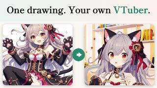 Turn one illustration into a 3D VTuber avatar — VTuber Original Character Maker