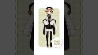 わたくしのお衣装全部見せちゃう🤍 #vtuber #新人vtuber #新人vtuberと繋がりたい