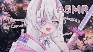 [3DIO ASMR] 처음 뵙겠소 | 귀청소 | Roleplay | Ear Cleaning | Ear Blowing | Oil Massage |