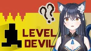【#LevelDevil】完全初見！カラフル？ミニマリスト？鬼畜ゲー？どれが本当？【かいねこ/ゲーム配信】