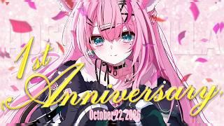 【記念日】1周年記念🐰🍨【#新人Vtuber/星白ばにら】