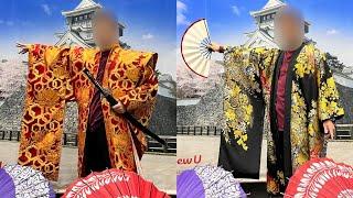 【北九州市】成人式のド派手衣装!?海外が称賛する豪華絢爛衣装を着用体験！【23/11/25 撮影】／Gorgeous costumes admired by the world