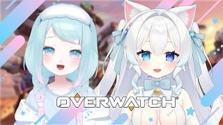 【#OW】かわいい女の子とOWおデート⁉頑張って守るぞ～～！【#初雪まそろ/#Vtuber】