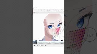 【#live2d 】VTuber face making🪐【#虚宙そら #新人vtuber #shorts 】#vtuber #vtuber準備中
