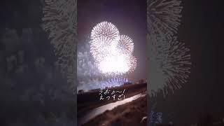 道中で花火を見ました #vtuber #花火 #夏