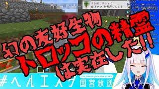 【マイクラ】ソロ作業中にトロッコの精霊と遭遇するリゼ・ヘルエスタ【未確認生命体!?】