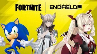 【#1/Fortnite】ソニックコラボが始まったらしいので、ペリカちゃんとゆく完全初見フォートナイト！【エリナ・ヴァンピール/個人勢Vtuber】
