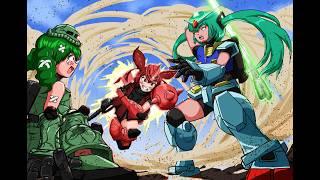 【タイムラプス】ザクの日とミクの日【イラストメイキング】