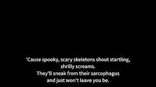 [KARAOKE] Spooky, Scary Skeletons - Andrew Gold