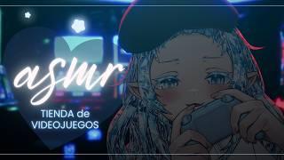 【 ROLEPLAY ASMR 】 ¡TIENDA de VIDEOJUEGOS! ☁  | RinnaChii ASMR