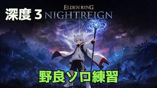 【ELDENRING】steam版｜エルデンリングナイトレイン｜メンシ〇 スパチャ×｜深度３　野良ソロ練習