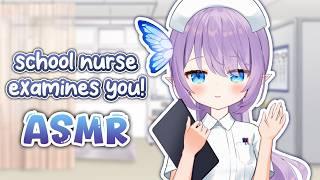 【ASMR】Tingly Exam from a School Nurse 🩹 Scalp Check, Roleplay | SR3D