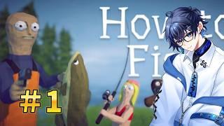 【How to fish】2日100万本売れた釣りゲー【チャンネル登録１万人でデビューするVtuber(蒼井ナツム)】＃３