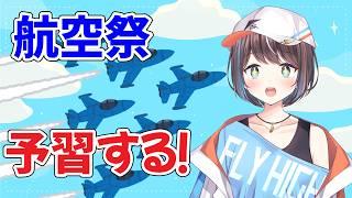 【雑談配信】航空祭の機体を予習したい【空飛ぶVtuber】