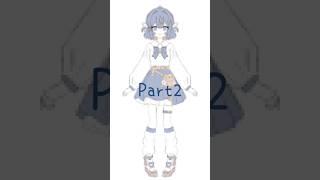 中学生Vtuberが立ち絵描いてみた！　part 2