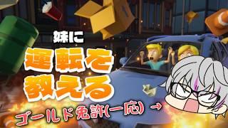 きっとうまくいくさ！任せとけって！！お兄ちゃんはゴールド免許だからな！！【妹に運転を教える】