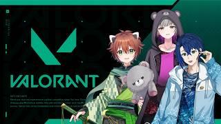 【コラボ】仲良し三人でドタバタVALORANT