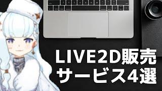 VTuberになるためのLive2Dモデル購入ができるサービス4選