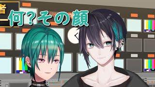 プリクラの女の顔をする黛灰と緑仙【にじさんじ 切り抜き】