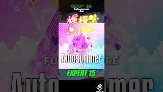 #318【ずっと夏初見】Autosummer／EXPERT 15［#ddr］#輝桜tak #音ゲー #shorts #short