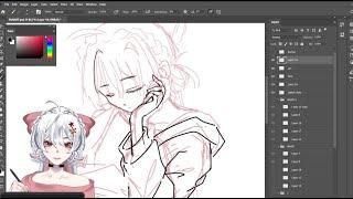 (FIXED) mauu menggambar sajaaa [off mic]