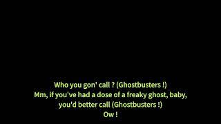 [KARAOKE] Ghost busters - Ray Parker Jr
