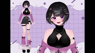 Vtuberモデル 作品紹介動画 【LVE2D/真口およぐ】