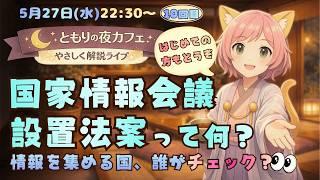 ともりの夜カフェ｜国家情報会議設置法案って何？