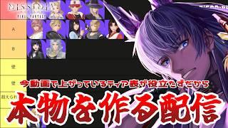 【DDFF】アジアトップランカーが本物のティア表を作るよ、僕以外かランカーが作るもの以外は嘘だよ【#ファイナルファンタジー /#ディシディアファイナルファンタジー 】【概要欄推奨/Vtuber】