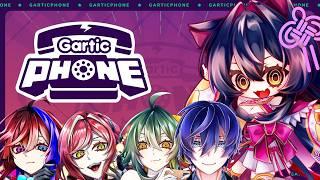 【天津風もゆ】Gartic PHONE：コラボ配信【Vtuber】