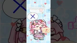 お風呂…🛁〇✖ #風呂キャンセル界隈 #チョコプラ #vtuber #shorts#youtubeshorts #indievtuber #新人vtuber #個人vtuber #豆苗ねもと