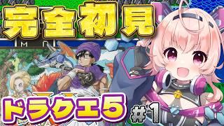 【ドラクエ5】完全初見！名作「天空の花嫁」を初めて遊びます【SFC版｜DQM4予習】【桃茂フェリス】#ドラクエ5   #レトロゲーム #個人勢Vtuber