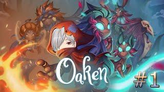 【Oaken】幻想的な世界観の新作カードゲームやってみる。#1