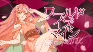 【超かぐや姫！】ワールドイズマイン CPK! Remixを描いて歌ってみた【かわゆ】#cover