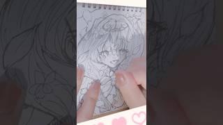 【配信中に】ご卒業おめでとうございます🎓💐🌸【描いてみた】#一発描き #創作イラスト #手描きイラスト #アナログイラスト #イラストメイキング